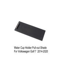 、‘】【’ For Volkswagen Golf 7 2014-2020 Center Armrest Box Cover Plate Cup Holder Pull Out Shade Curtain  Box Sliding Cover