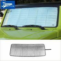 hot【DT】 JIDIXIAN Windshield Sunshades for Jimny JB74 Car Front Accessories 2019 2020 2021 2022