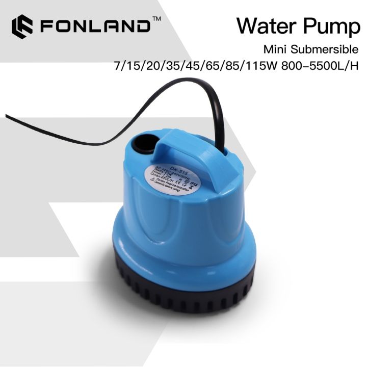 fonland-10-18-25-45-65-85-115w-850-5500l-h-submersible-water-pump-220v-spout-temperature-control-for-industrial-chiller