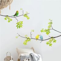 1Pc Wall Decals Birds on Tree Peel and Stick Fresh Removable Wall Stickers for Kids Living Room Bedroom Nursery Room Wall Stickers  Decals