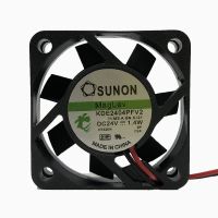 【cw】 Brand new KDE2404PFV2 4010 24V 1.4W jianzhun 4cm 2-wire silent frequency converter fan 【hot】