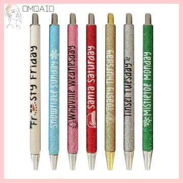 pen Christmas Describing Mentality Office Ballpoint Pen Funny Pens Glitter  Pen