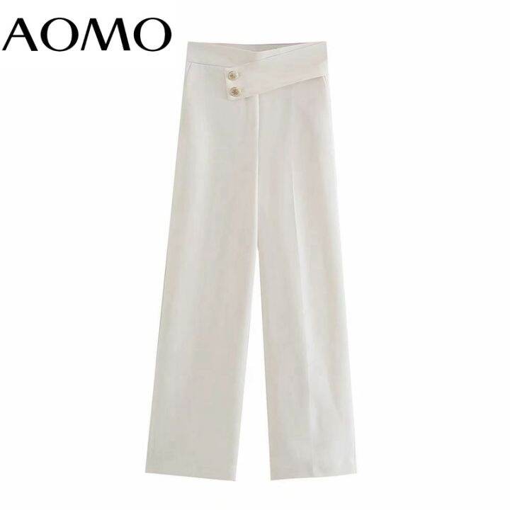 aomo-fashion-women-side-button-decorate-white-suit-pants-trousers-pockets-buttons-office-lady-pants-pantalon-3h278a