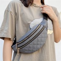 Luxury Female Belt Bag Handbag Rhombus Pack Purse Fashion Outdoor Waist Bags Ladies Shoulder Crossbody Chest Bag 【MAY】