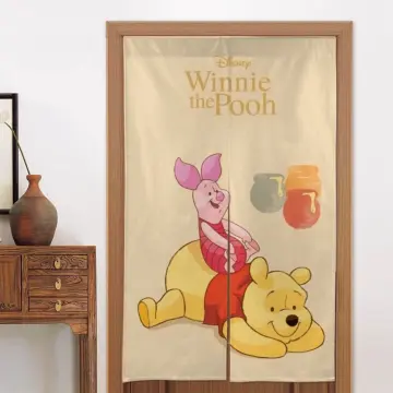 Cartoon cute winnie the pooh bathroom sets- shower curtain sets. in 2023