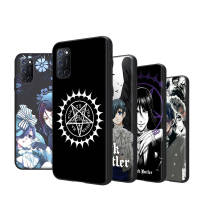 Black Butler อ่อนนุ่ม เคสโทรศัพท์ หรับ OPPO  Black ปก