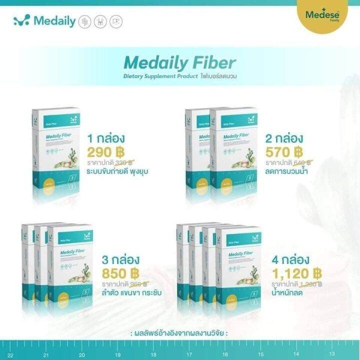 medaily-pro-fiber-dietary-supplement-product-เมดเดลี่ย์-โปร-ไฟเบอร์-ไฟเบอร์คุณหมอ-ไม่บวดบิด-1-กล่อง-5-ซอง