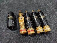 ถูกที่สุด ชุด 4 ตัว RCA WBT ชุุบทอง สำหรับสายสัญญาณ