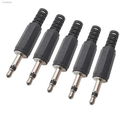 ㍿ Solder Type 3.5mm Male Plug Mono Headphone Cable Extension Connector 3.5 Plug Single Channel Jack DIY Audio Adapter 20/10/5/2Pcs