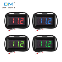 diymore Mini 0.36in 3-Wire ตัววัดโวลท์แบต โวลต์มิเตอร์ดิจิตอลแอมมิเตอร์ DC 3-30V  LED Digital Display Panel Battery Voltmeter