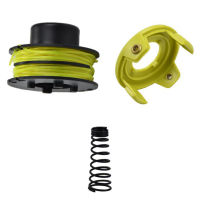 Trimmer Spool Line Spool Cover ชุดฤดูใบไม้ผลิสำหรับ Ryobi RAC118สำหรับ RLT3525S Strimmer Spool เปลี่ยนเครื่องมือสวน Parts