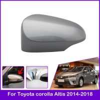 【car parts】ฝาครอบกระจกมองหลังสำหรับ Toyota Corolla Altis 2014 2015 2016 2017 2018ทาสีฝาครอบกระจกมองข้างพร้อมไฟเลี้ยว