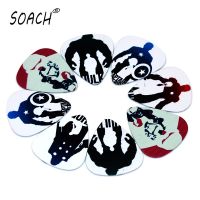 【cw】 SOACH 10PCS 0.71mm high quality guitar picks two side acoustic paddle earrings Accessories ukulele 【hot】