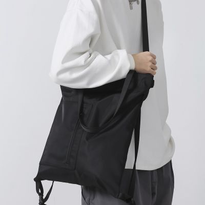 Bundle Pocket Nylon Sports Fitness Bag Travel Bag Unisex Single Shoulder Portable Drawstring Bag Schoolbag Backpack 2023