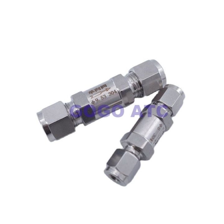 free-ship-check-valve-3-6-8-10-12-mm-1-8-1-4-3-8-1-2-hard-tube-ss304-stainless-steel-high-pressure-acid-proof-one-way-valve