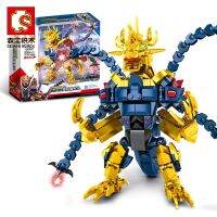 2023 Sambo Building Blocks Cosmic Hero Ultraman Series Monster Kids เข้ากันได้กับ Building Blocks ประกอบของเล่นเด็กผู้ชาย