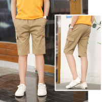 Summer 4-15 Years Kids Baby Boy Shorts cargo panty Casual Clothes Trousers beach shorts Boys Slim Straight Jeans Young Children Fashion Cotton Clothing Short Pants Elastic Waist Pants