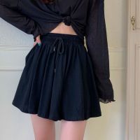 COD ETPZ1CS V SHOP Shorts Womens Fashion Big Size Skorts Korean Style High Waisted A-line Skirt Fashion Short Pants