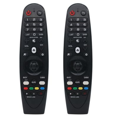 2X Replace Remote Control for LG Smart LCD TV AN-MR18BA/19BA AN-MR600 AN-MR650 AN-MR650A AN-MR600G AM-HR600 AM-HR650A