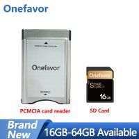 Onefavor การ์ดหน่วยความจำ SDHC มืออาชีพ64GB 32GB 16การ์ด GB SD C10ความเร็วสูง90เมกะไบต์/วินาทีสำหรับ Nikon Kamera Canon พร้อมอะแดปเตอร์ PCMCIA