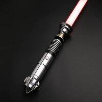 RGB โลหะ Lightsaber คอสเพลย์ดาบเลเซอร์คลั่งกระพริบอาวุธของเล่นเย็นเรียบแกว่งหนัก Dueling สีดาบ De Luz