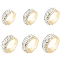 แหวนเพชรแต่งงานทำจากทองทึบ14K โรแมนติกแบบ POCHA511หมั้นสวยงามเครื่องประดับสตรีคริสต์มาสของขวัญแต่งงาน