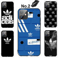 IPhone 13 11 Mini 7 + 8 + 6S 7 8 Plus Soft Cover ซิลิโคน SE84 Adidas กล้องเลนส์ป้องกัน TPU ปลอก