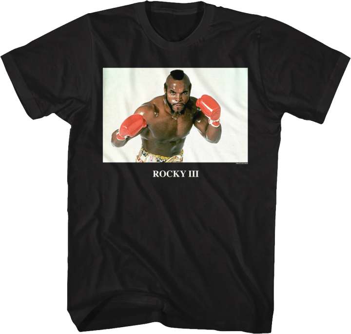 Clubber Lang Boxing Pose Rocky III T-Shirt | Lazada PH