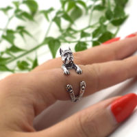 แหวนแหวนแฟชั่นสุนัขแหวนปรับขนาดได้วินเทจน่ารักแหวนแฟชั่นแหวนแฟชั่นแหวนปรับขนาดได้วินเทจ
