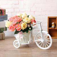 【YF】﹍  1pc Basket Wedding Decoration Plastic Tricycle Pot Storage