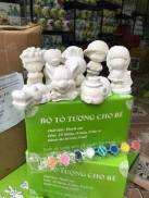 Bộ Tô Tượng Thạch Cao 10 Hình Kèm Màu Và Bút Vẽ ,Đồ Chơi Cho Bé-BON SHOP 3