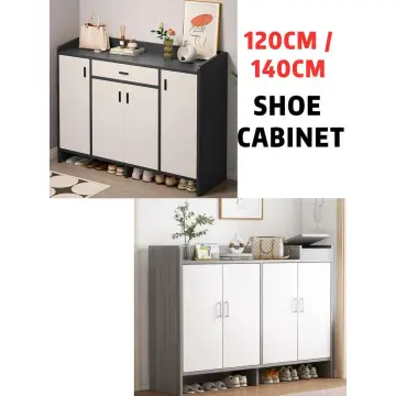 1set 4-tier Stainless Steel Simple Shoe Rack Organizer, Dust-proof Shoe  Cabinet, Multi-layer Assembly Shoe Shelf For Home, Dormitory, And Entrance