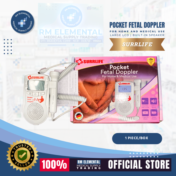 Pocket Fetal Doppler SURRLIFE Lazada PH