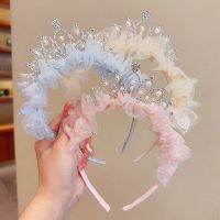 Kids Rhinestone Headband for Birthday Accessories Bridal Wedding Hair Jewelry