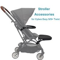 Stroller Accessories Extend Adjust Footboard Armrest Bumper Handrail Sunshade Rain Cover PU Leather For Cybex EEZY S S+ S STWIST