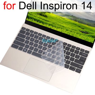 Keyboard Cover for Dell Inspiron 14 Plus 5000 7000 5410 5414 5418 5420 5425 7415 7420 7425 Silicone Protector Skin Case 2 in 1 Keyboard Accessories