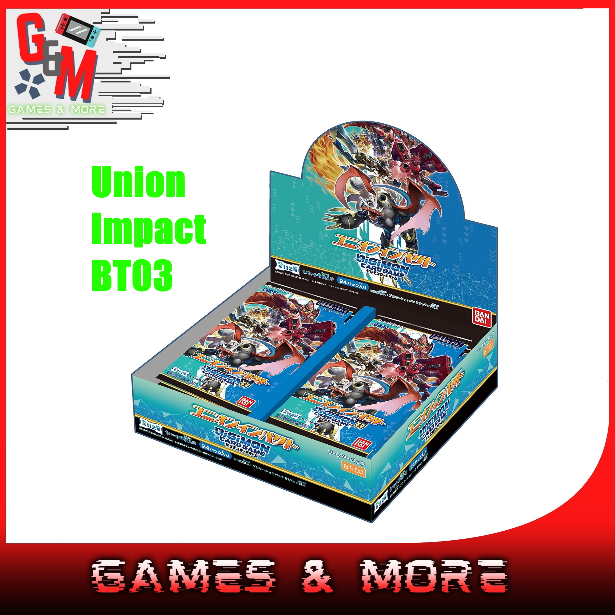 BOX Digimon Card Game Booster ULTIMATE POWER BT-02 