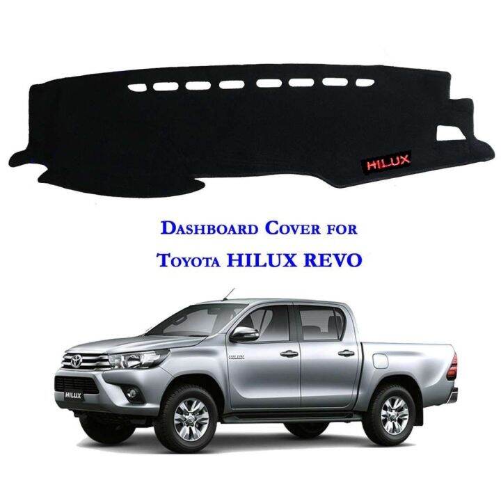 Toyota Hilux Revo CONQUEST 20162023 Dashboard Cover Panel Dash Mat Lazada PH
