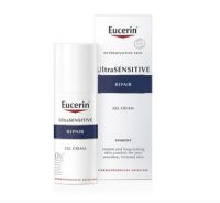 Eucerin Ultrasensitive Repair Gel Cream 50ml ยูเซอรีนเจลครีมเหมาะสำหรับผิวธรรมดา ผิวผสมและผิวมัน