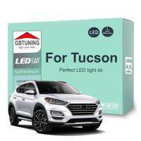 [ANYA Auto Parts] ชุดหลอดไฟเสริมไฟเก๋ง LED สำหรับ Hyundai Tucson 2004-2018 2019 2020หีบฝาทรงโค้งอ่านหนังสือรถยนต์2021ไม่มีข้อผิดพลาด Canbus ไฟยานพาหนะ