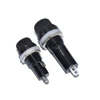 Black FUSE fuse holder glass tube 5x20 6X30MM fuse holder fuse 2CM