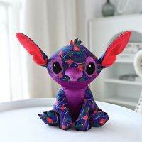 Disney Lilo Amp; Stitch การ์ตูนอะนิเมะตุ๊กตาหนานุ่มหลากสีกุหลาบตุ๊กตานุ่มยัดไส้วันเกิดแฟนสาวที่น่ารัก25ซม.