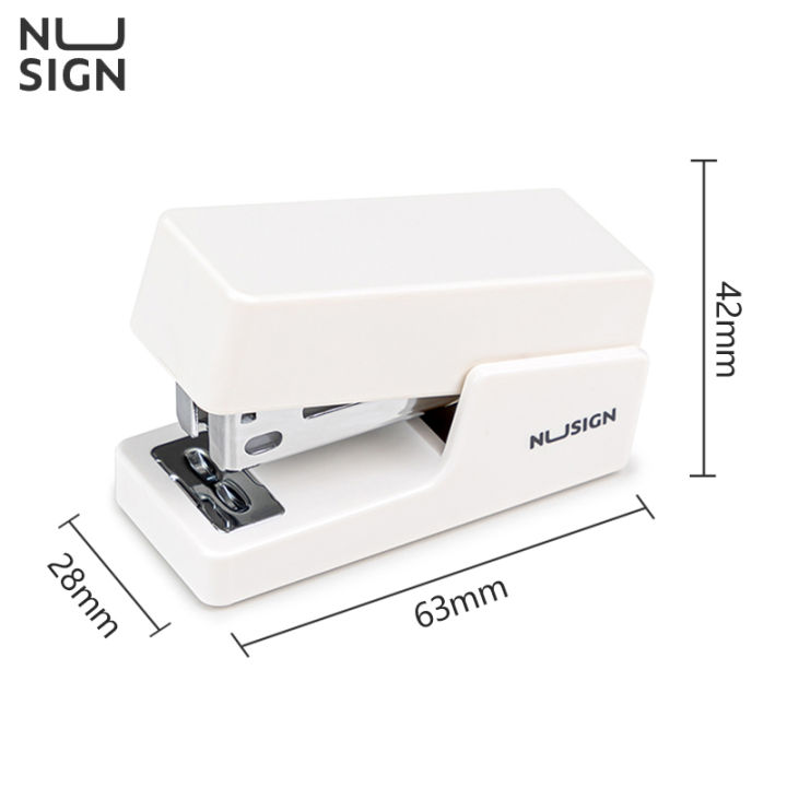 nusign-เครื่องเย็บกระดาษ-มินิ-แม็กเย็บกระดาษ-ที่เย็บกระดาษ-ฟรีลวดเย็บ-1-กล่อง-เย็บได้-12-แผ่น-ใช้ลวดเบอร์-24-6-amp-26-6-แม็ค-แม็ก-stapler