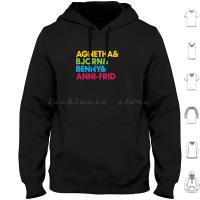 The Jungle Is World Hoodies Long Sleeve Mia Meryl Streep Music Band 70S 80S Agnetha Bjorn Benny Anni Sweden Pop Anni