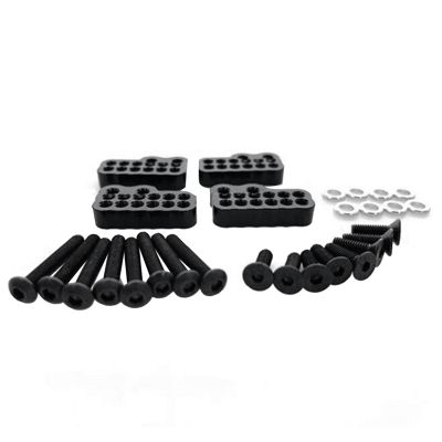 Metal Shock Absorbers Fixed Code Mount for Axial Capra 1.9 UTB 1/10 RC Cars Accessories ,Black