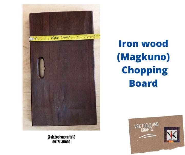 Iron Wood/Magkuno Rectangular Chopping Board Lazada PH