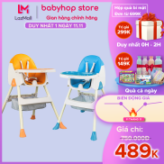 Ghế ăn dặm cho bé U2 babyhop thiết kế chân điều chỉnh độ cao