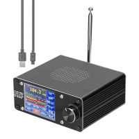 Receiver Radio Receiver 1 Set 64-108MHZ/RDS With Antenna With Type-C Cable