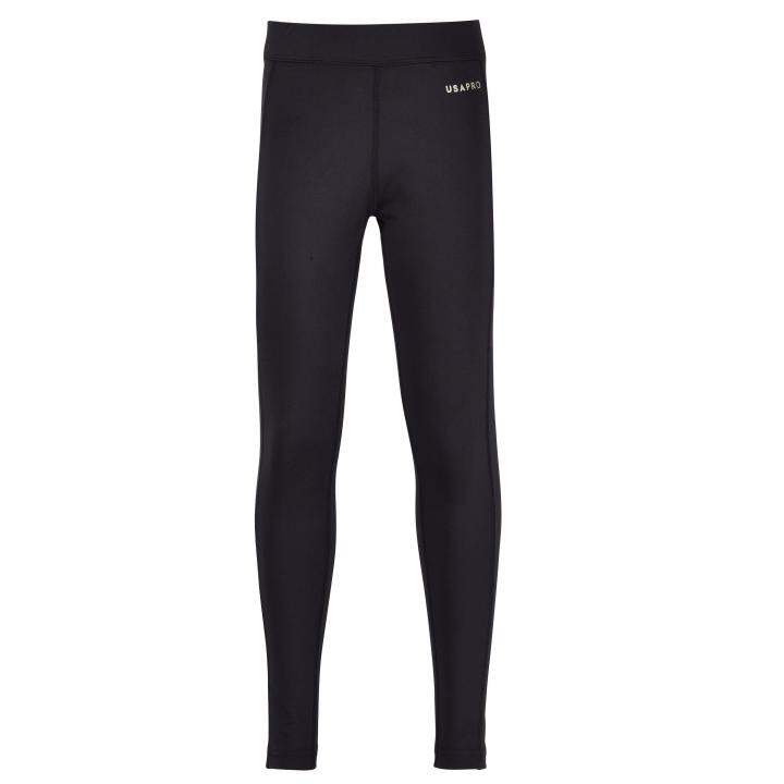 USA Pro Junior Girls Training Tights Junior Girls (Black) Sports