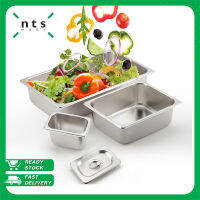 NTS GN PAN ถาดสแตนเลสอุ่นอาหาร Gastronorm Pan (กว้าง108 x ยาว176มม.) รุ่น GN19